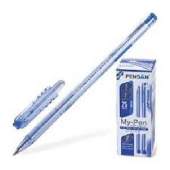 Pensan Büro Mavi Tükenmez Kalem 50li