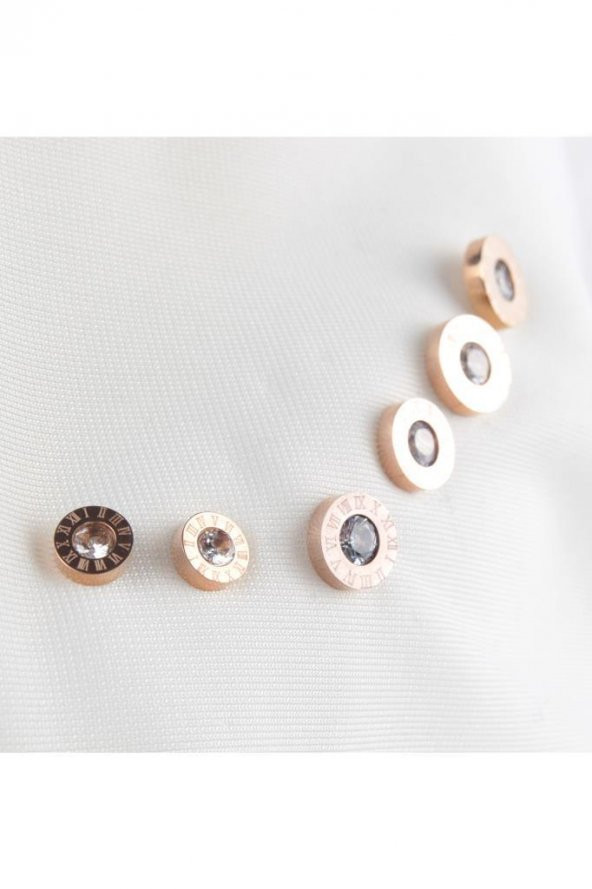 Zariass Küpe Myson Çoklu Çelik - 2