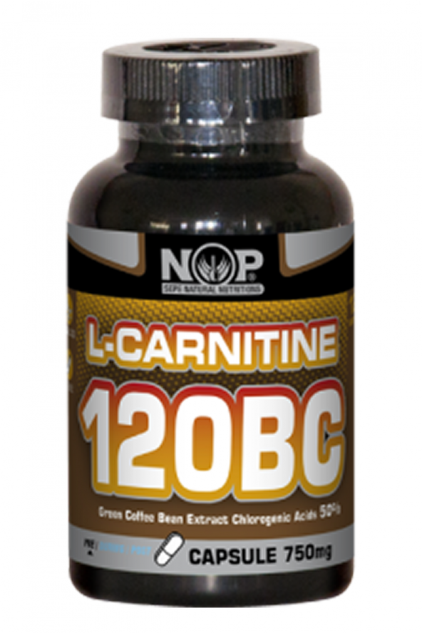 NOP L-Carnitine 120BC Vitamin B6 Yeşil Kahve Çekirdek Ekstresi