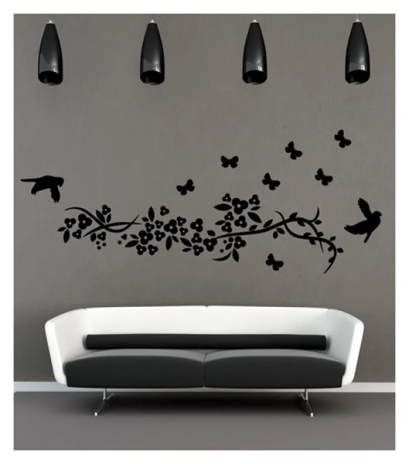 Poison Love Kadife Duvar Sticker 170X68 Cm