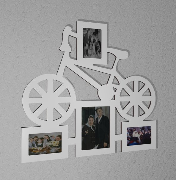 Ahşap Soy Ağacı Fotoğraf,Resim Çerçevesi Çerçeve-04316byz