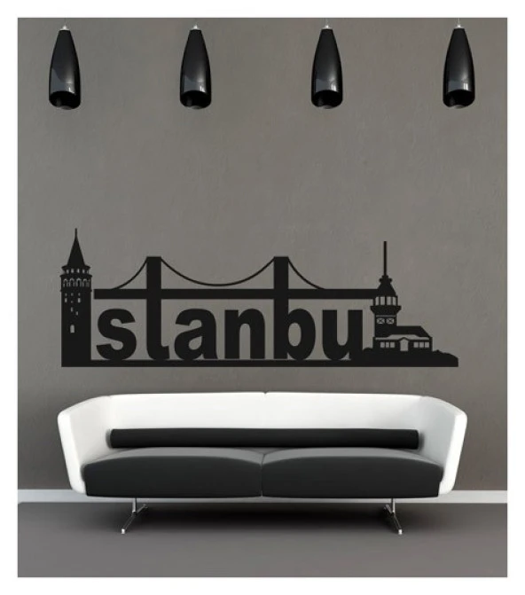 DP-584 Kadife Duvar Sticker 130X45 Cm