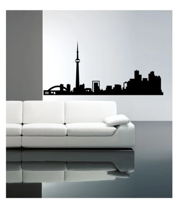 Toronto Kadife Duvar Sticker 165,3X51 Cm