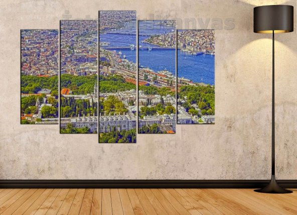 Topkapı Sarayı ve Haliç, Tarihi yarım ada manzaralı - 1