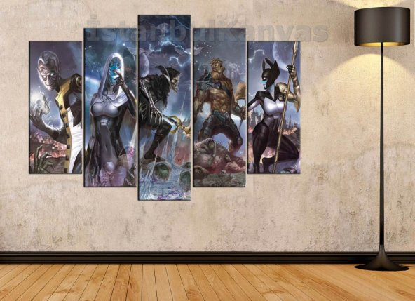 Avengers Infinity War, Thanos ve çocukları Black Order