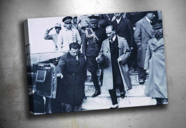 ata-58 Atatürk Kanvas Tablo