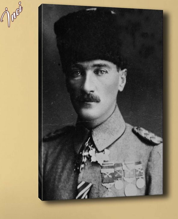 ata-51 Atatürk Kanvas Tablo