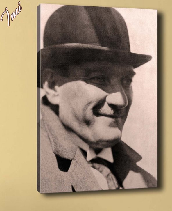 ata-20 Atatürk Mecliste Kanvas Tablo