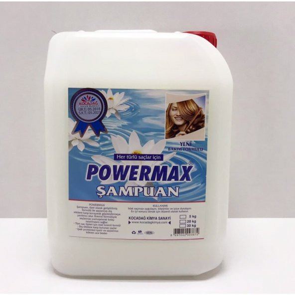 Powermax Besleyici Saç Şampuanı 5 Kg