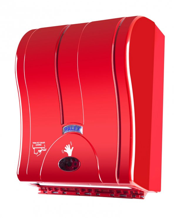 Palex Sensörlü Otomatik Havlu Makinası Kırmızı