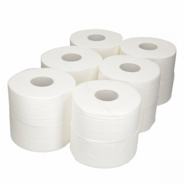 Mini Jumbo Tuvalet Kağıdı 12 Rulo 3000 Grm 1.Sınıf Kalite