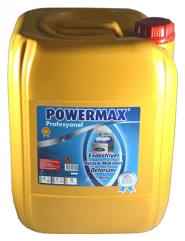 Powermax Endüstriyel Bulaşık Makinası Deterjanı 20 Kg