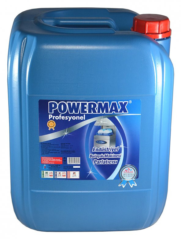 Powermax Endüstriyel Bulaşık Makinası Parlatıcısı 20 Kg