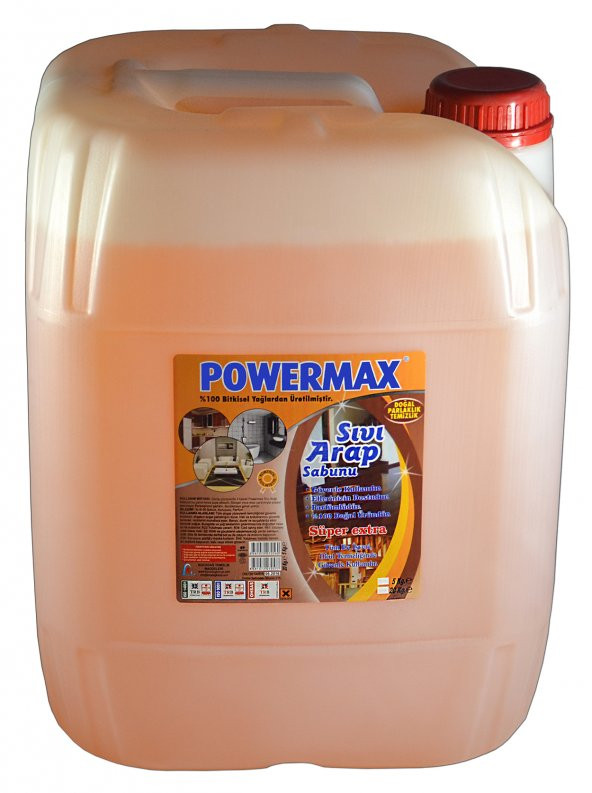 Powermax Sıvı Arap Sabunu 20 LT FATURALI-AYNI GÜN KARGO