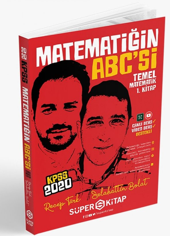 KPSS Matematiğin ABC'Si Temel Matematik 1. Kitap Süper Kitap 2022