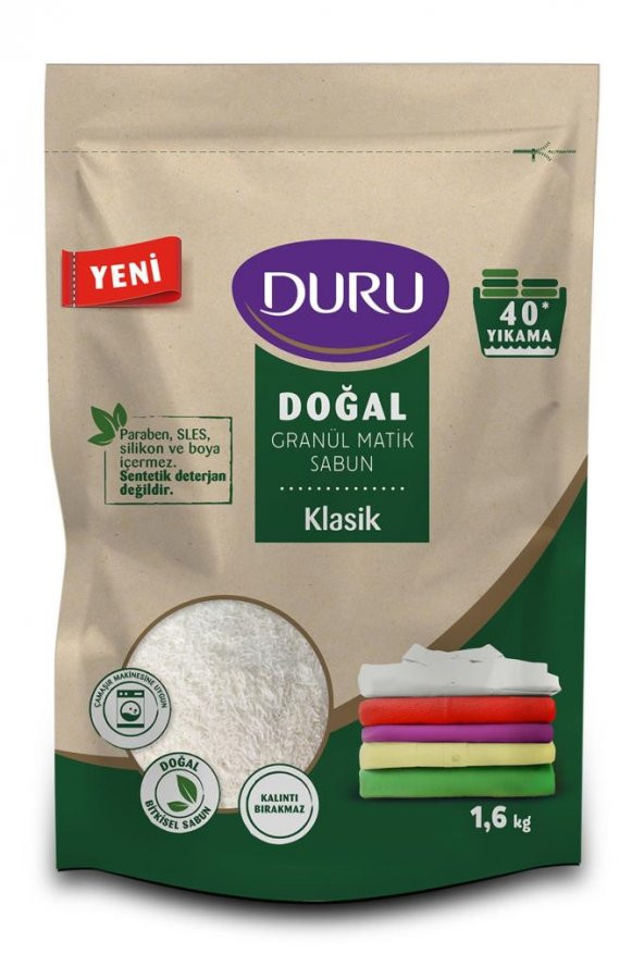 Granül Matik Sabun Klasik 1,6kg 509205