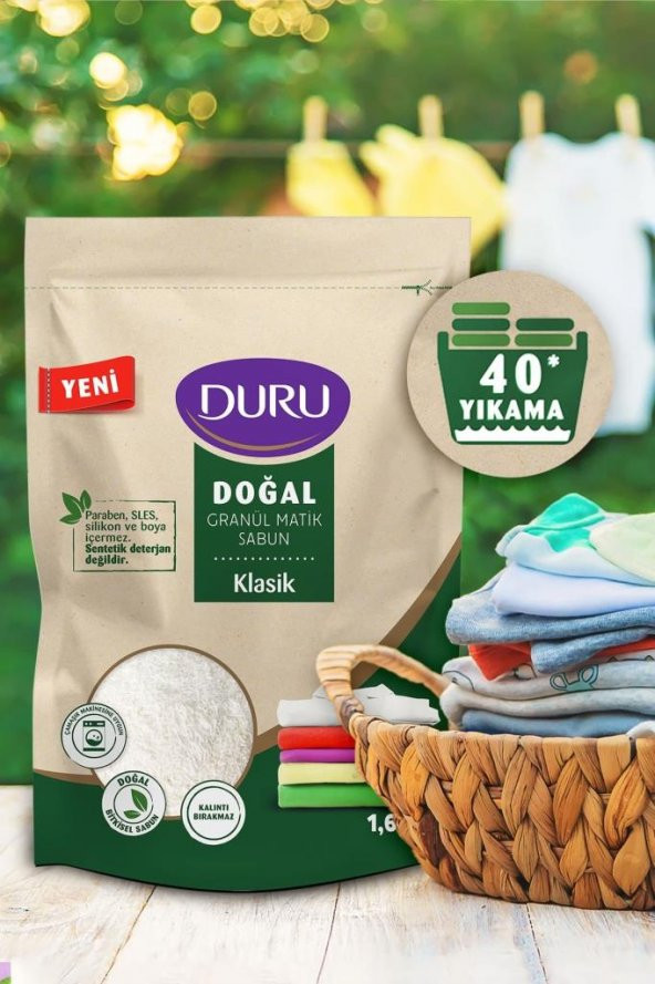 Granül Matik Sabun Klasik 1,6kg 509205 - 2