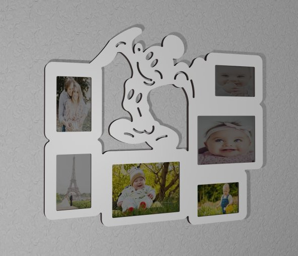 Ahşap Aile Fotoğraf,Resim Çerçevesi Çerçeve-04320