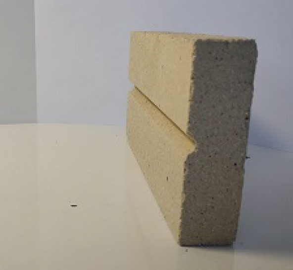 ATEŞ TUĞLASI 3 LÜK ( 5 Lİ PAKET  ) 3*10*20 - 2
