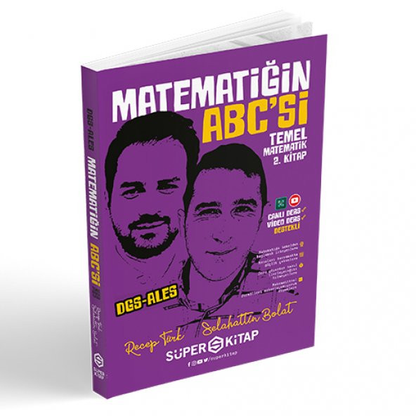 DGS-ALES Matematiğin ABC'Si Temel Matematik 2. Kitap Süper Kitap 2022