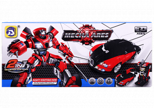 Oyuncak Araba Robot Transformers Mecha Ares 2 İn1 Robota Dönüşen Araba