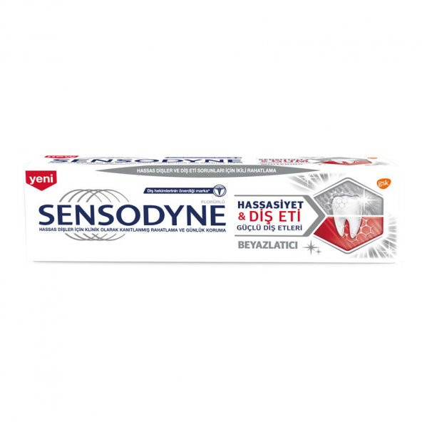 Sensodyne Hassasiyet & Diş Eti Beyazlatıcı Diş Macunu 75 ml - 2