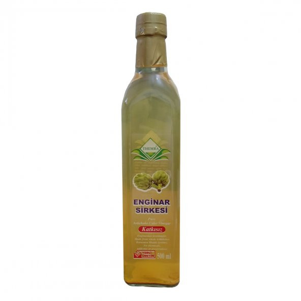 Enginar Sirkesi Cam Şişe 500 ML - 4