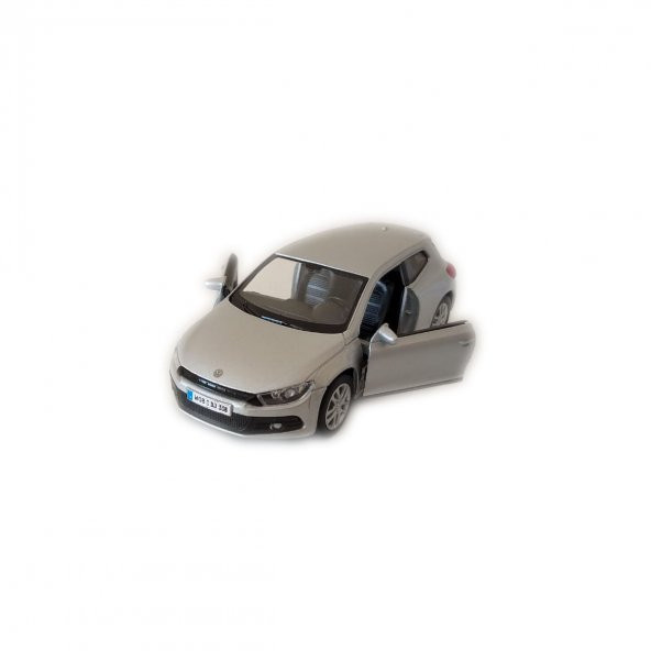 Volkswagen  VW Scırocco  METALİK GRİ  Model Çek Bırak Oyuncak Araba