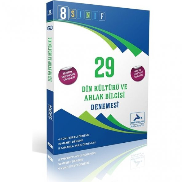 PARAF 8.SINIF DİN KÜLTÜRÜ 29 LU BRANŞ DENEMESİ