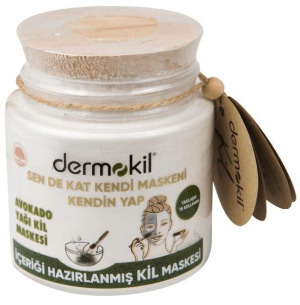 Dermokil Sende Kat İçeriği Hazırlanmış Saf Kil Avokado Özlü 220 Ml