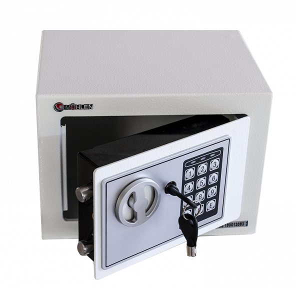 Mühlen 17W Çelik Kasa Para Kasası Değerli Eşya ve Mücevher Kasası - 2