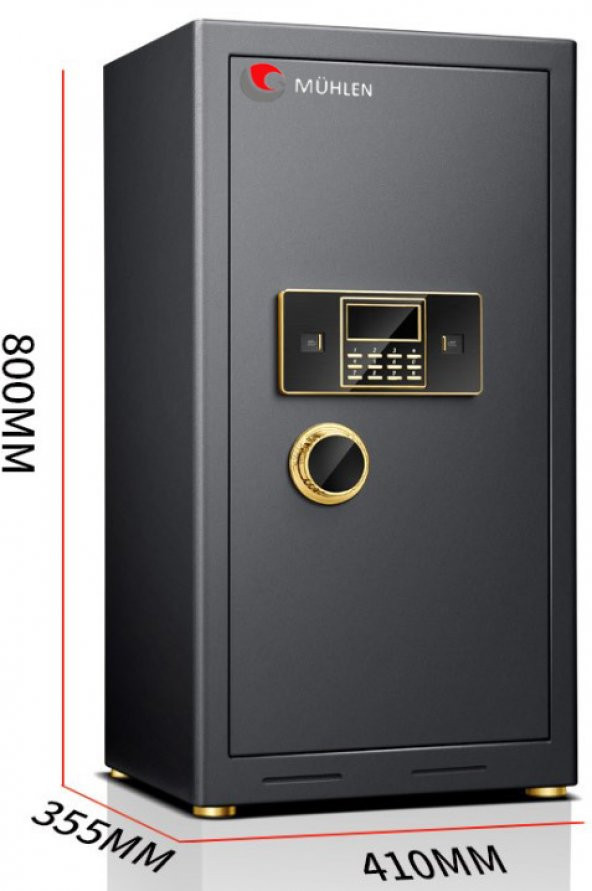 Mühlen 80-T Çelik Kasa Para Kasası Değerli Eşya Mücevher Kasası - 5