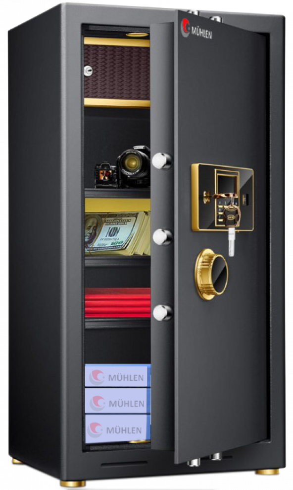 Mühlen 80-T Çelik Kasa Para Kasası Değerli Eşya Mücevher Kasası - 6