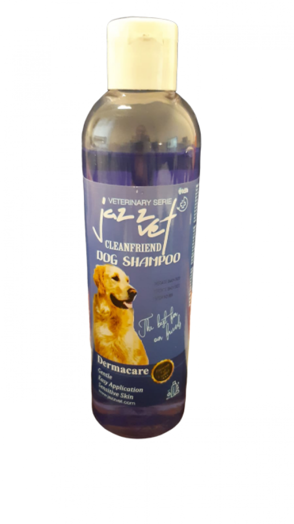 Jazz Vet Köpekler için Tüy Deri Bakım Şampuanı 250 Ml