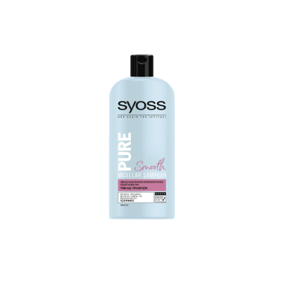 Syoss Pure Micellar Şampuan 550 ML