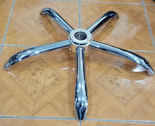 Büro Sandalyesi Ayağı Krom Yıldız Ayak İthal Ürün 1.kalite - 2