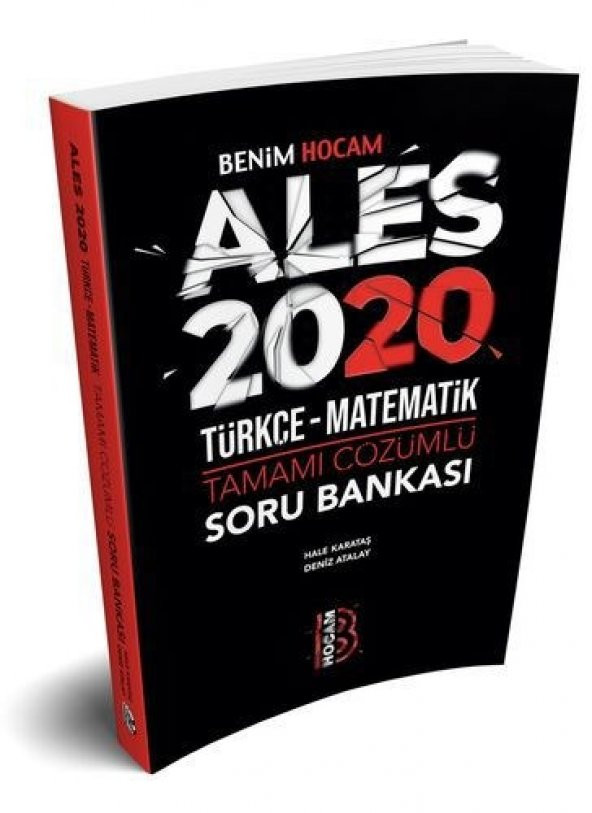 Benim Hocam Yayınları 2020 ALES Tamamı Çözümlü Soru Bankası