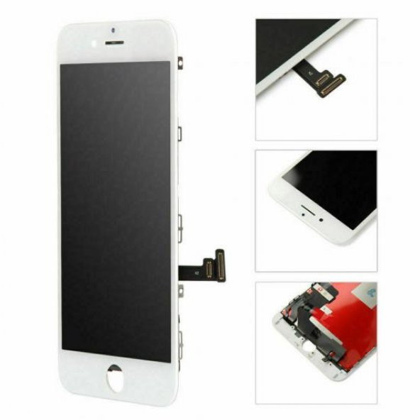 Apple iPhone 8 LCD Ekran Dokunmatik Beyaz
