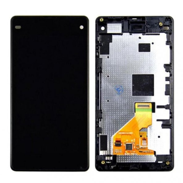 Sony Xperia Z1 Mini Lcd Ekran Dokunmatik Çıtasız Siyah