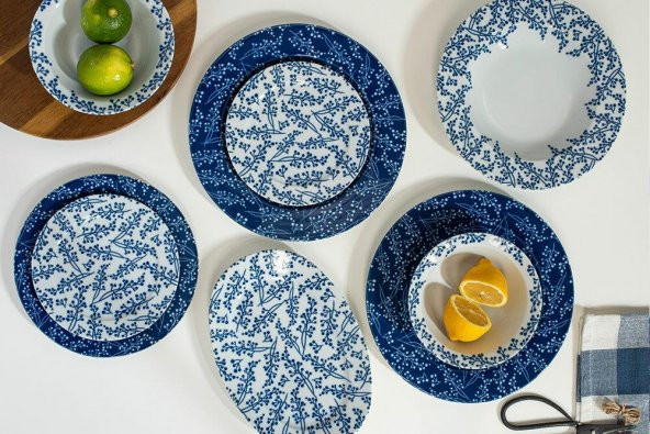 Porselen Nifty 32 Parça 6 Kişilik Yemek Takımı