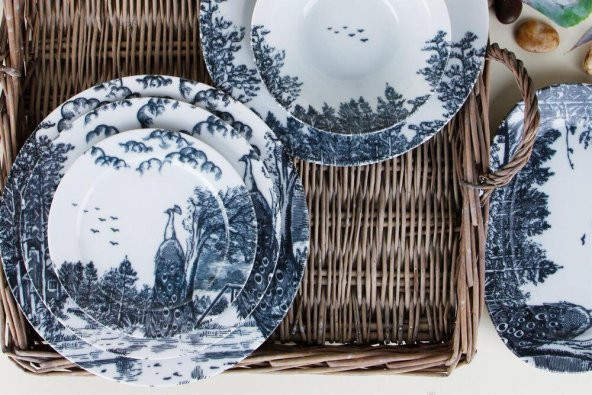 Porland Woods 32 Parça 6 Kişilik Yemek Takımı