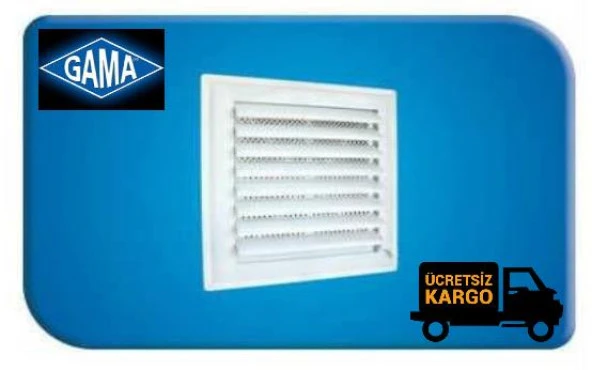 GAMA Banyo Havalandırma Menfezi 28x28 Plastik Panjur SÜPER KALİTE - 5
