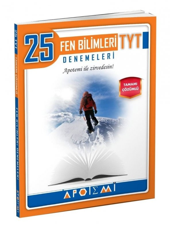 Apotemi TYT Fen Bilimleri 25 Deneme Çözümlü - 1