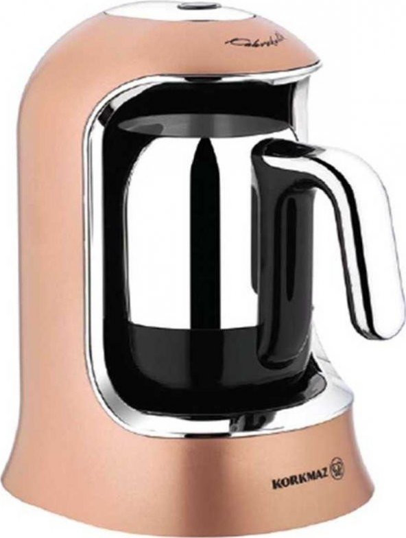 Korkmaz Kahvekolik Rosagold Otomatik Kahve Makinesi A860-06