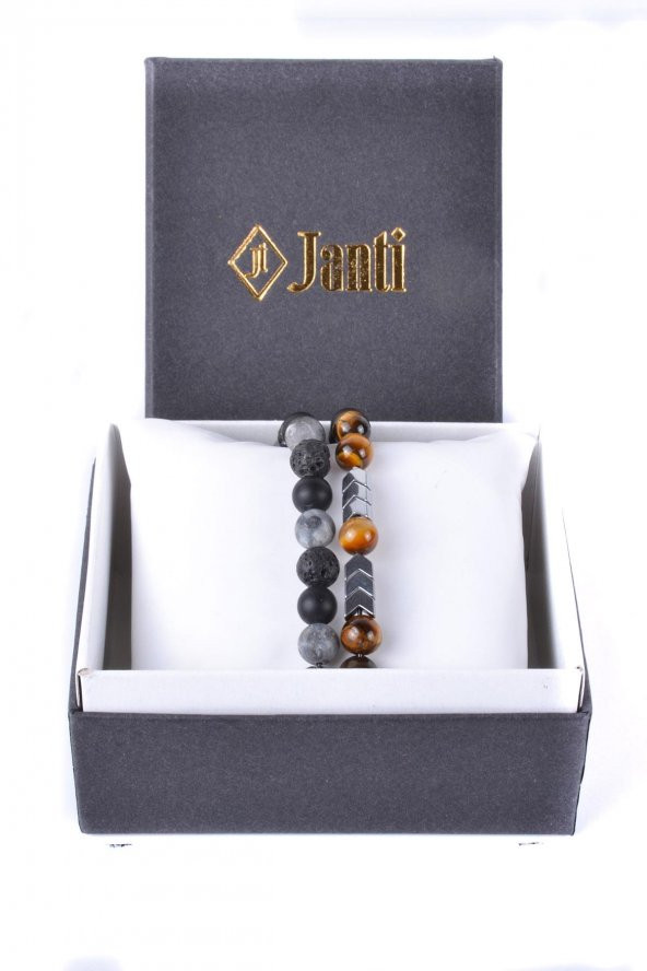 JTKB20044 JANTİ 2 Lİ KOMBİN KUTULU BİLEKLİK - 4