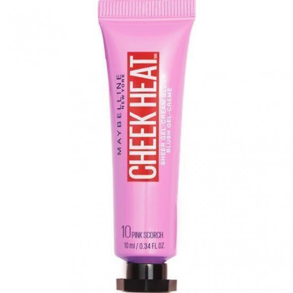 Maybellıne Cheek Heat Likit Allık 10 Scorch Pembe