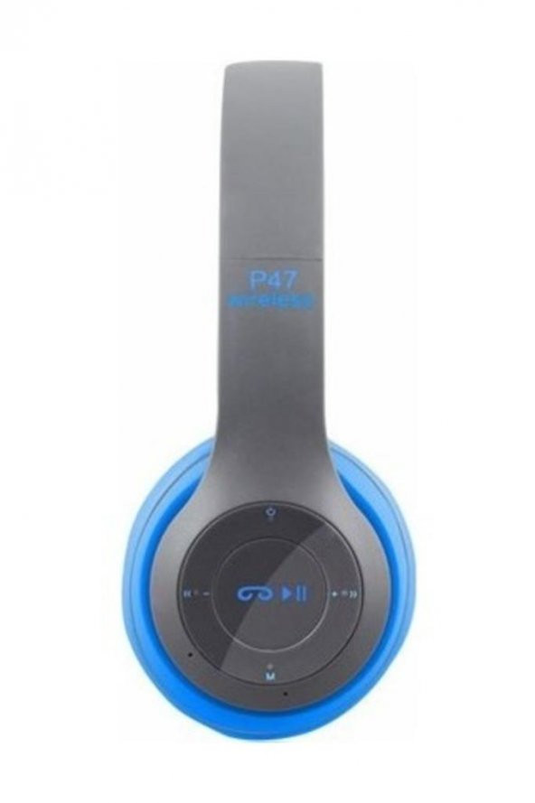 P47 Wıreless Bluetooth Kablosuz Radyolu Mp3 Çalar Kulaklık renksan 01