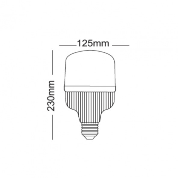 40W 6500K SMD TOURCH LED AMPUL - 2