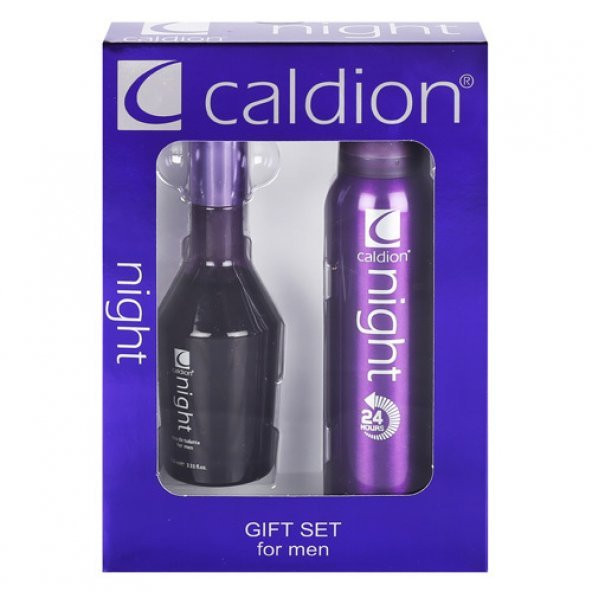 Caldion Night Erkek Parfum Seti 100 Ml Parfum 150 Ml Deodorant