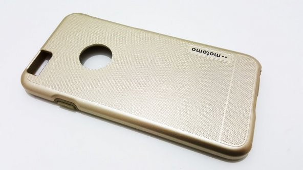 iPhone 6-6S Motomo Gold Silikon Kılıf - 2